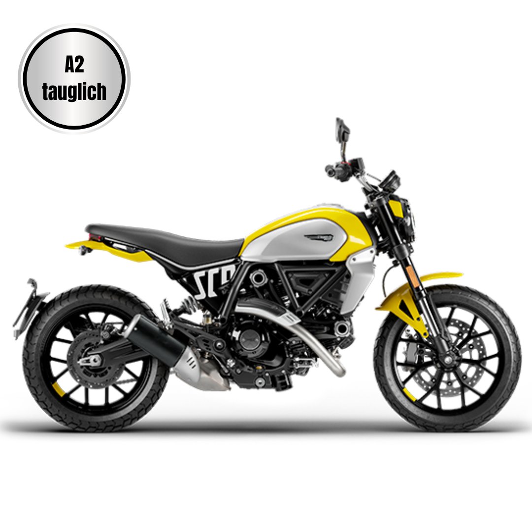 Scrambler Icon 62 Yellow