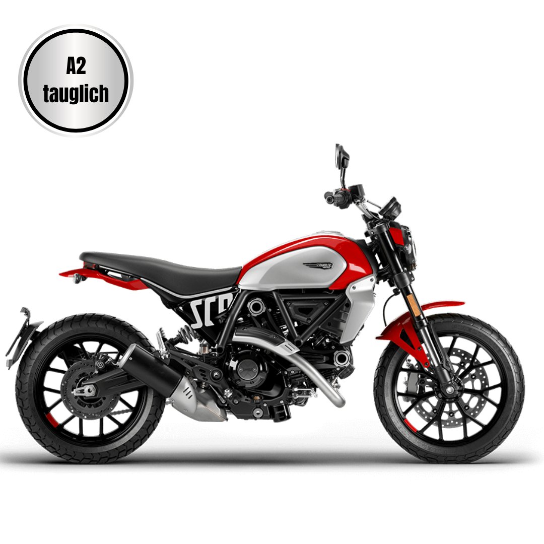 Scrambler Icon Red